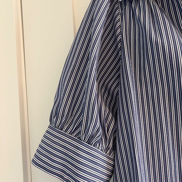 Sundays Striped Blouse Size M - Picture 3 of 8